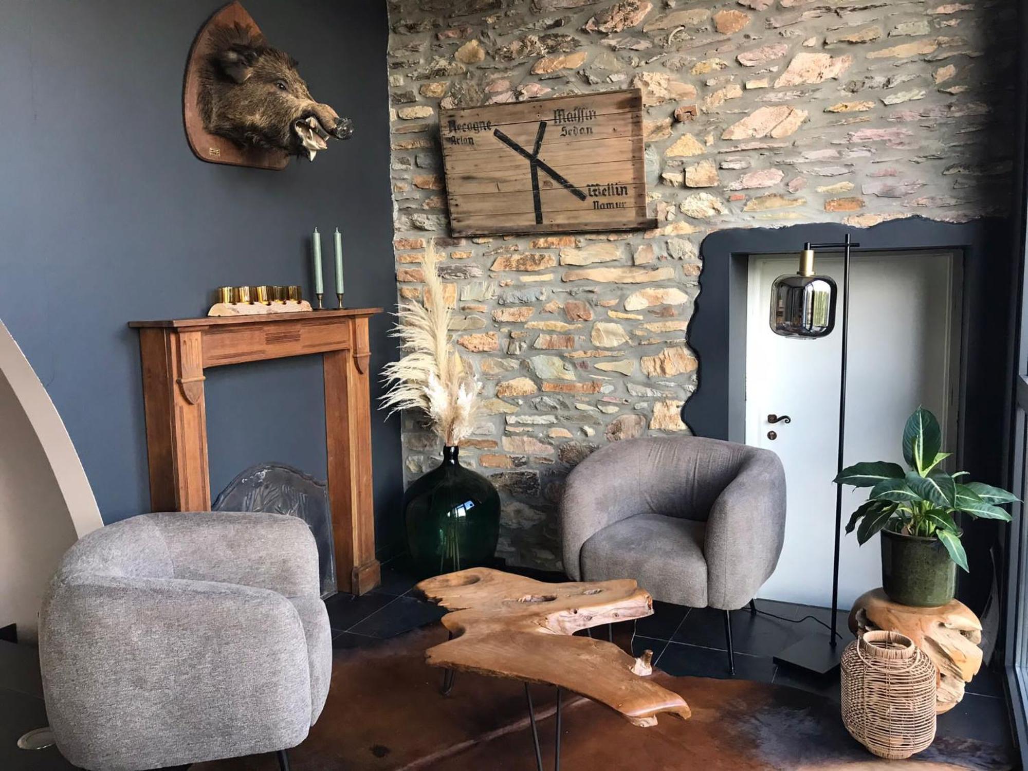 Ma Bauge Bed and Breakfast Libin Eksteriør billede